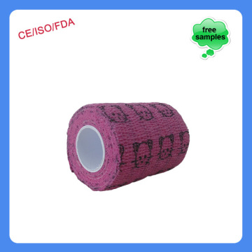 Non Woven Cohesive Medical Tape Novwoven Printed Cohesive