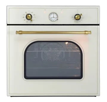 60L built in kitchen oven pizza retro style