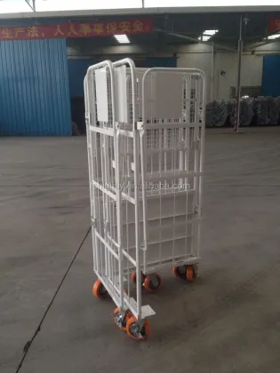 Supermarket Material Handling Carts: Cargo Roller Utility Cart