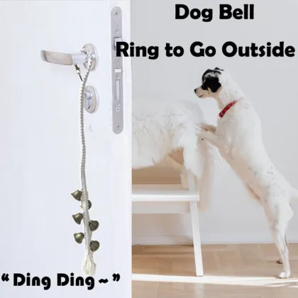 Vntage Bell for Dog Adjustable Hanging Bells