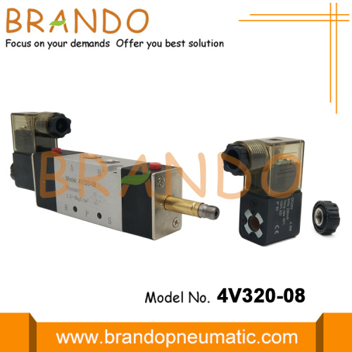 4V320-08 NPT1/4 &#39;&#39;Airtac Type Pneumatic Solenoid 밸브
