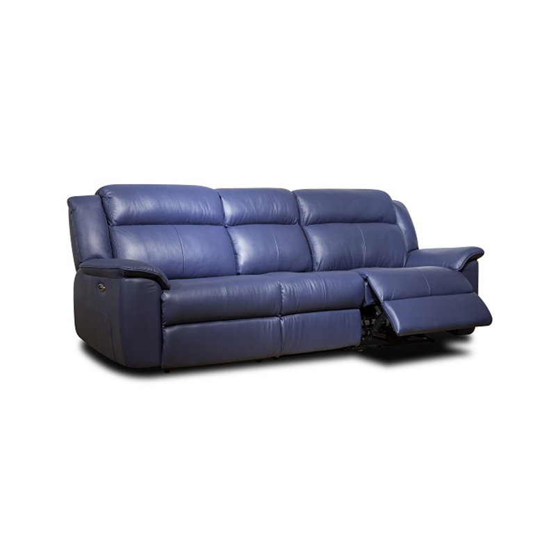 I Shaped 3 Seater Manual Recliner Sofa