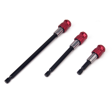 Hex shank disesuaikan magnetic rilis cepat obeng ekstensi bit bit dudukan