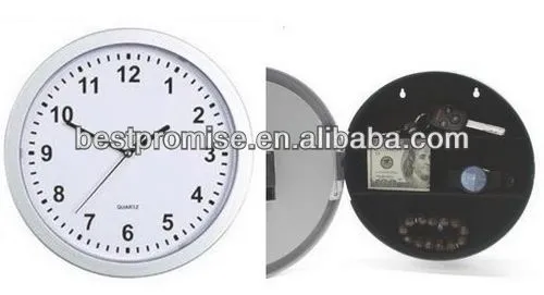 hot selling wall clock with hidden safe 10" Wall Clock safe,