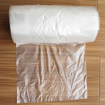 Food-grade transparent plastic bag on roll, with high quality