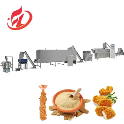 Panko Bread Crumbs Extruder Production Line