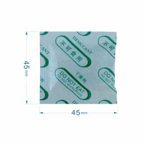 Pacote dessecante mineral natural para controle de umidade