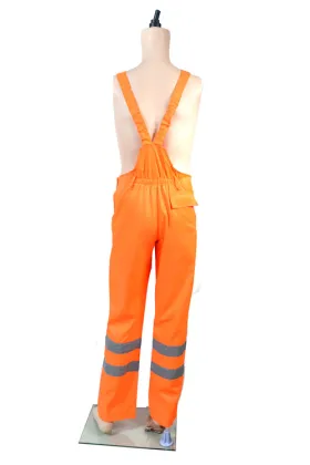 Fluorescent Orange Bib Pants