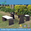 Aluminiummaterial Rattan & Wicker Outdoor Sofa Set