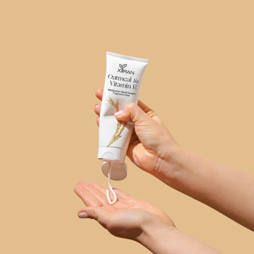 Private Label Fragrance-Free Oatmeal & Vitamin E Hand Cream