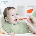 Quality Assurance Slim Kid Temperature Silicon Dessert Spoon