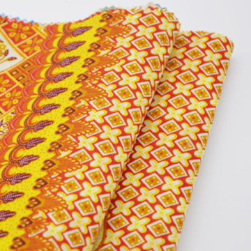 90 Polyester 10 Cotton Printed Fabric