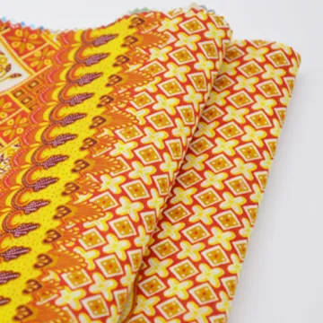90 Polyester 10 Cotton Printed Fabric