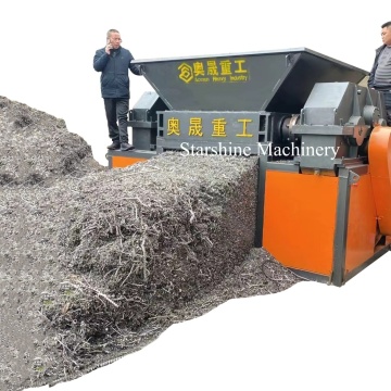 Spazzate d&#39;acciaio Turnings Shredder Machine