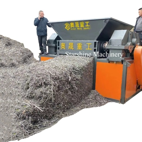 Spazzate d'acciaio Turnings Shredder Machine