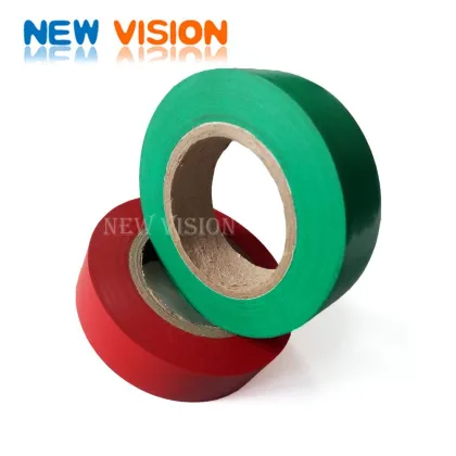 Green red white black yellow blue color rubber adhesive pvc duct tape