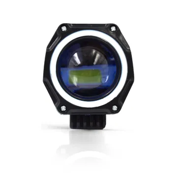 New 3-inch 15W White Lamp with Blue Angel Eye LED Working Light for SUV and Motorcycle