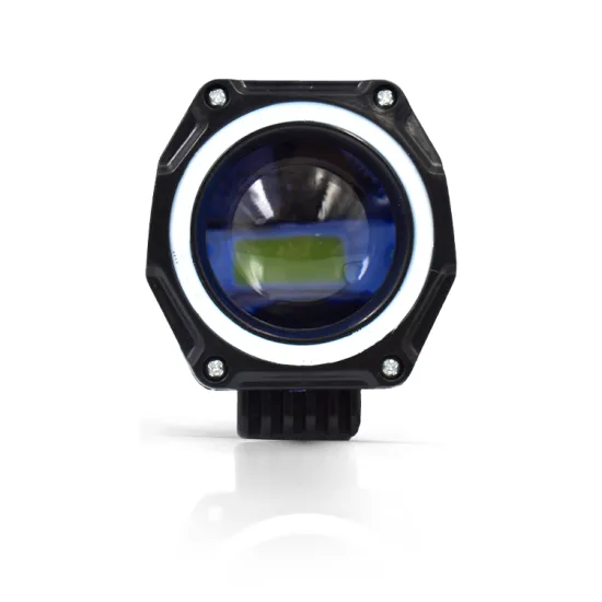 New 3-inch 15W White Lamp with Blue Angel Eye LED Working Light for SUV and Motorcycle