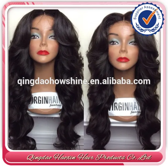 8A grade top quality unprocessed remy virgin human hair wig high density full lace wig with baby hair
