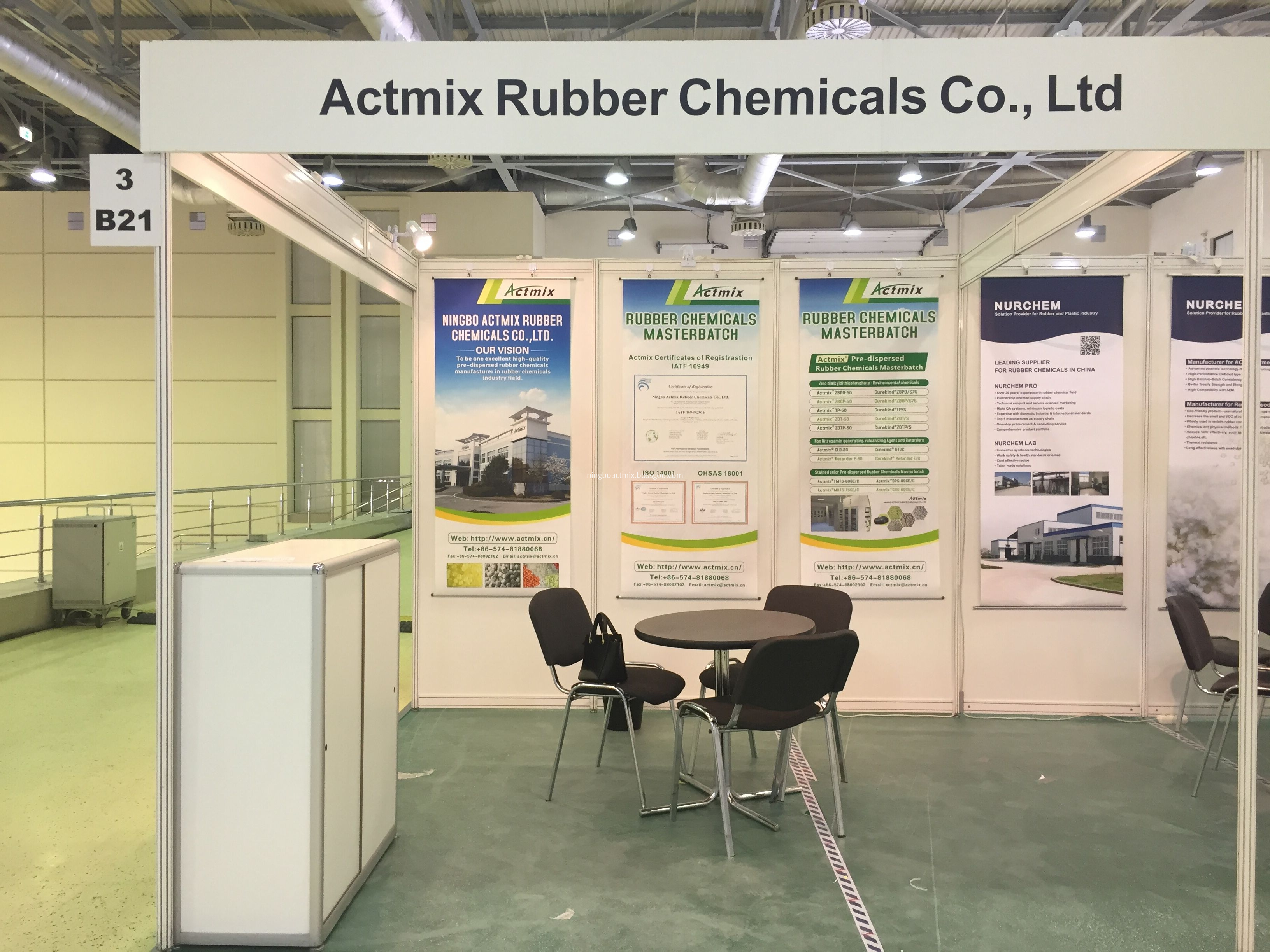 2 Russia Tyre Rubber 2019 Exhibition Actmix Booth No 3B21