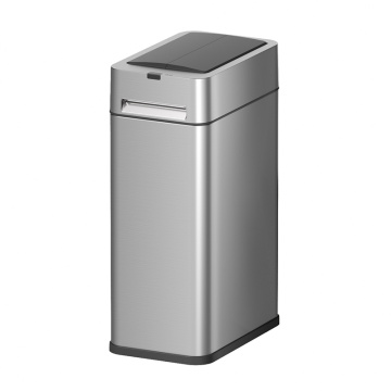 Wings-open Sensor Trash Bin with white light