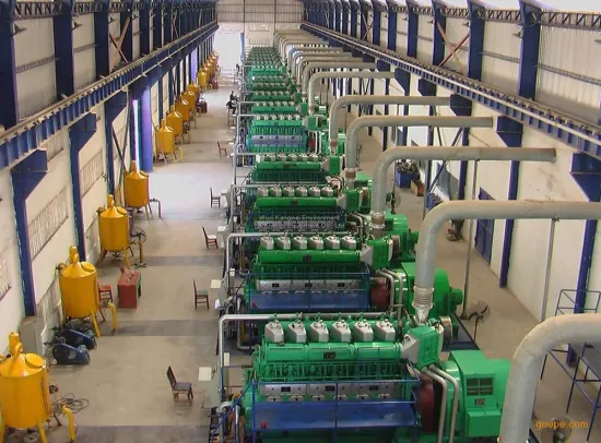 1500gf6 500 / 600 Rpm 10 * 2000kw 11kv Hfo Power Platn With G300 Generating Sets