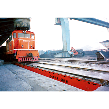 Báscula de ferrocarril estática tipo GCS