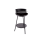 Black charcoal grill for outdoor use