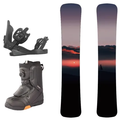 Twin Tip Alpine Carving Snowboard