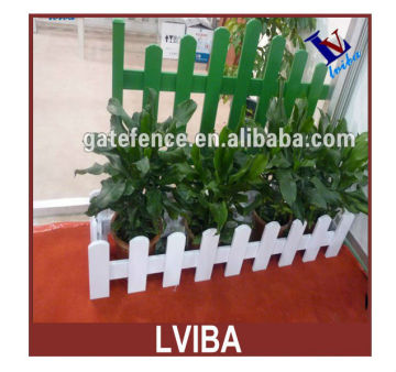 Aluminium Garden Picket Fence, PVC Like White Fence For Plant and Garden