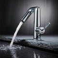 Contemporary Sanitary Ware Single Handle Basin Faucet