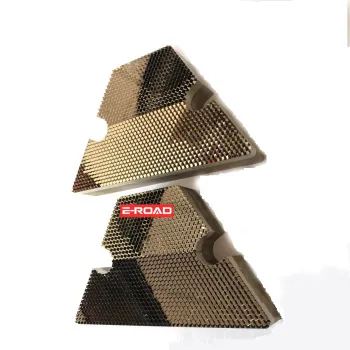 High Precision Trapezoid Delineator Mold with Reflex Electroforming Inserts