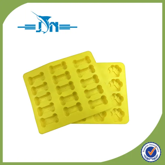 Bone Silicone Cake Pan Dog Treat Silicone Bone Mold 12x10 Inch 15-Cavity