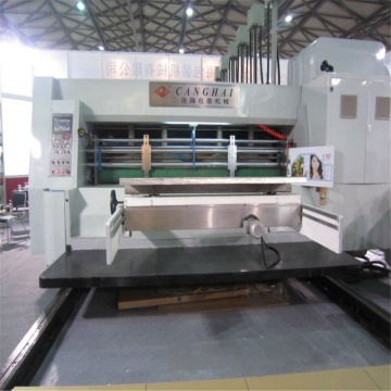 Automatic high speed printer slotter die cutter machine