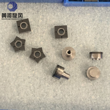 Raw material mining marble stone cutting tools square PDC with hole