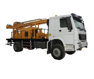 Driller pemasangan truk peledakan 50m baru untuk dijual