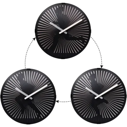 Interesting Wall Clock Running Man Clock