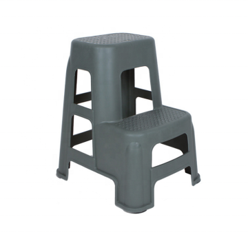 Wholesale Non-Slip Reinforced Plastic Two-Step Car Wash Stool Ladder