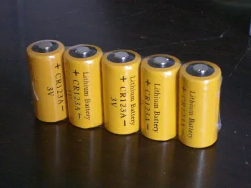 Primary Cr123a 3.0v Rechargeable Li-mno2 Battery 1500mah Non-toxic