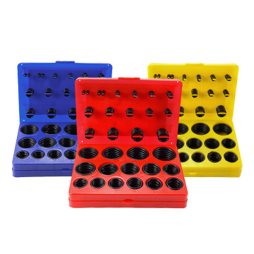 419Pcs AS568 O-Ring Kit - NBR O-Ring Set (382pcs + Additional)" 

However, if you strictly need a concise and direct title for a search engine, consider:

"NBR O-Ring Kit 419Pcs AS568 Metric O-Ring Box Set