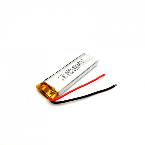 601752 3.7V 500mah lipo battery factory price companies
