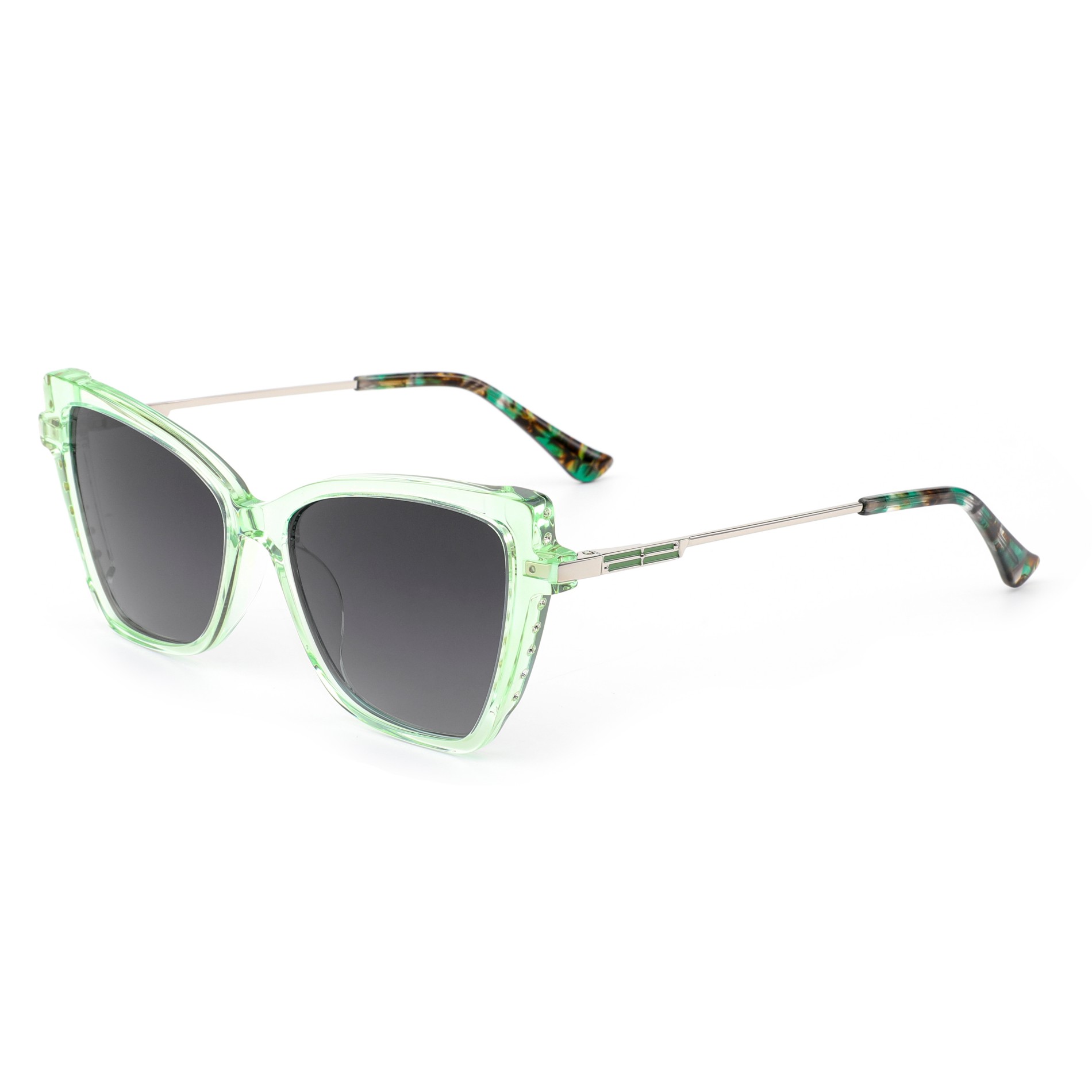 Colorful acetate sunglasses vibrant hues