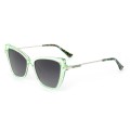 Colorful acetate sunglasses vibrant hues