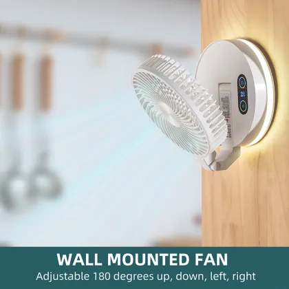 Smart Folding Wall Mounted Fan