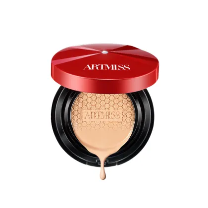Moisturizing Lightweight Press Powder Cushion Foundation