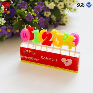 chocolate birthday candle