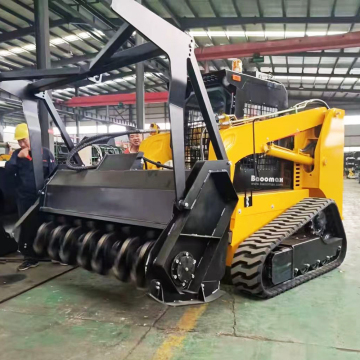 High Quality Crawler Track Skid Steer Loader Attachments for Mulching and Clearing Operations