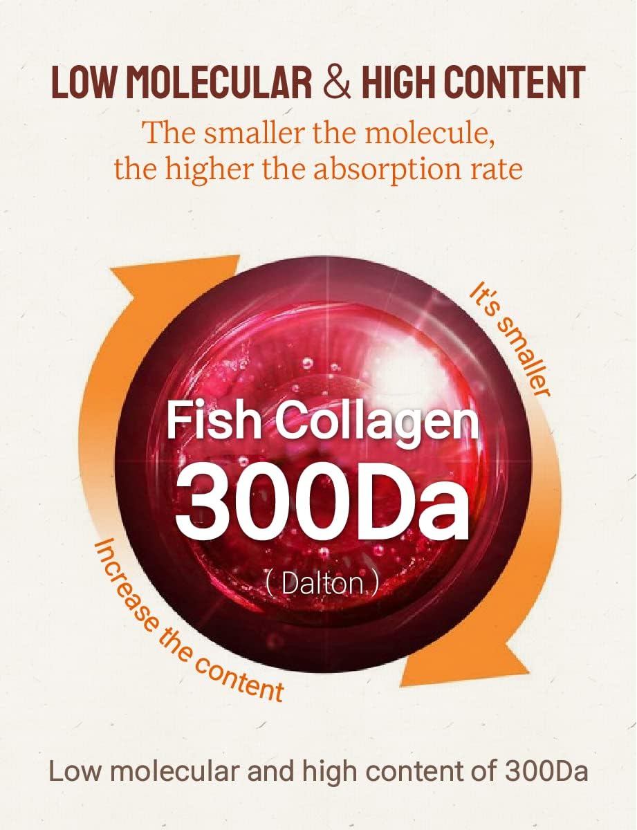 Private Label Low Molecular Skin Whitening Vegan Antioxidant Fish Collagen Collagen Jelly Stick