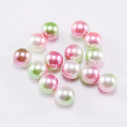 Colorful faux minecraft bulk pearl beads craft