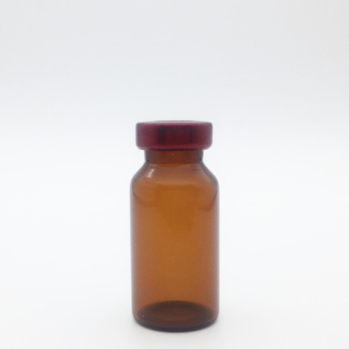 8ml Amber Αποστειρωμένα φιαλίδια ορού Red Cap